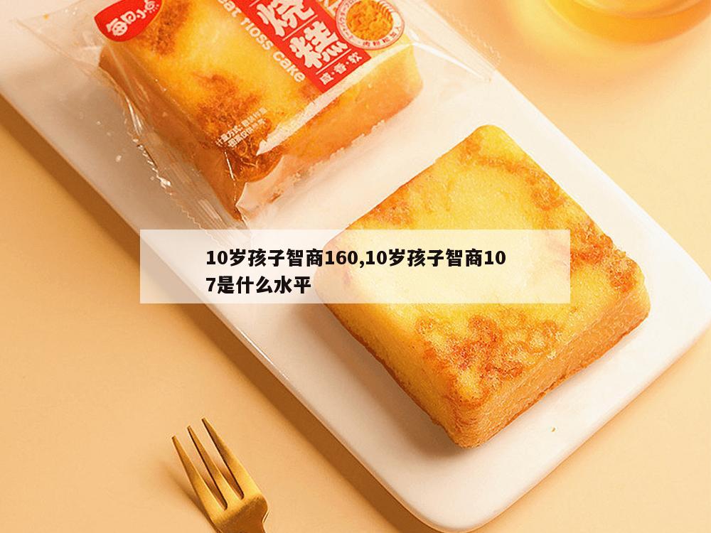 10岁孩子智商160,10岁孩子智商107是什么水平